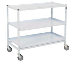Classic Wide Shelved Hospital Trolley